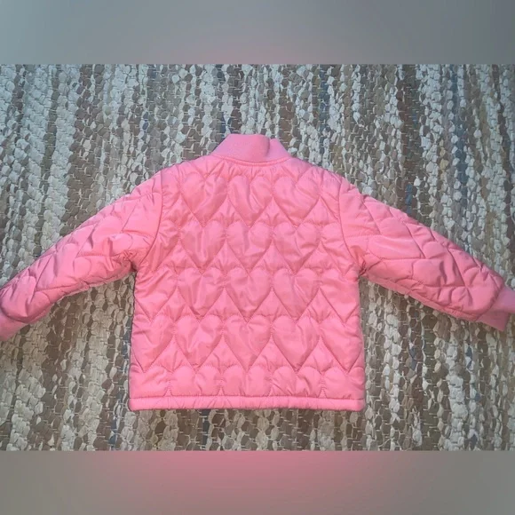 GAP Pink Quilted Kids Jacket - Picture 2 of 9